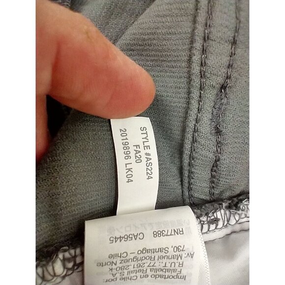 J Crew Women's 9" High Rise Skinny Fit Pants Gray Corduroy Button Fly Size 31 - Picture 10 of 12